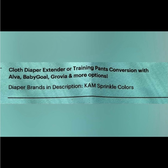 Cloth Diaper Extenders - Picture 3 of 5